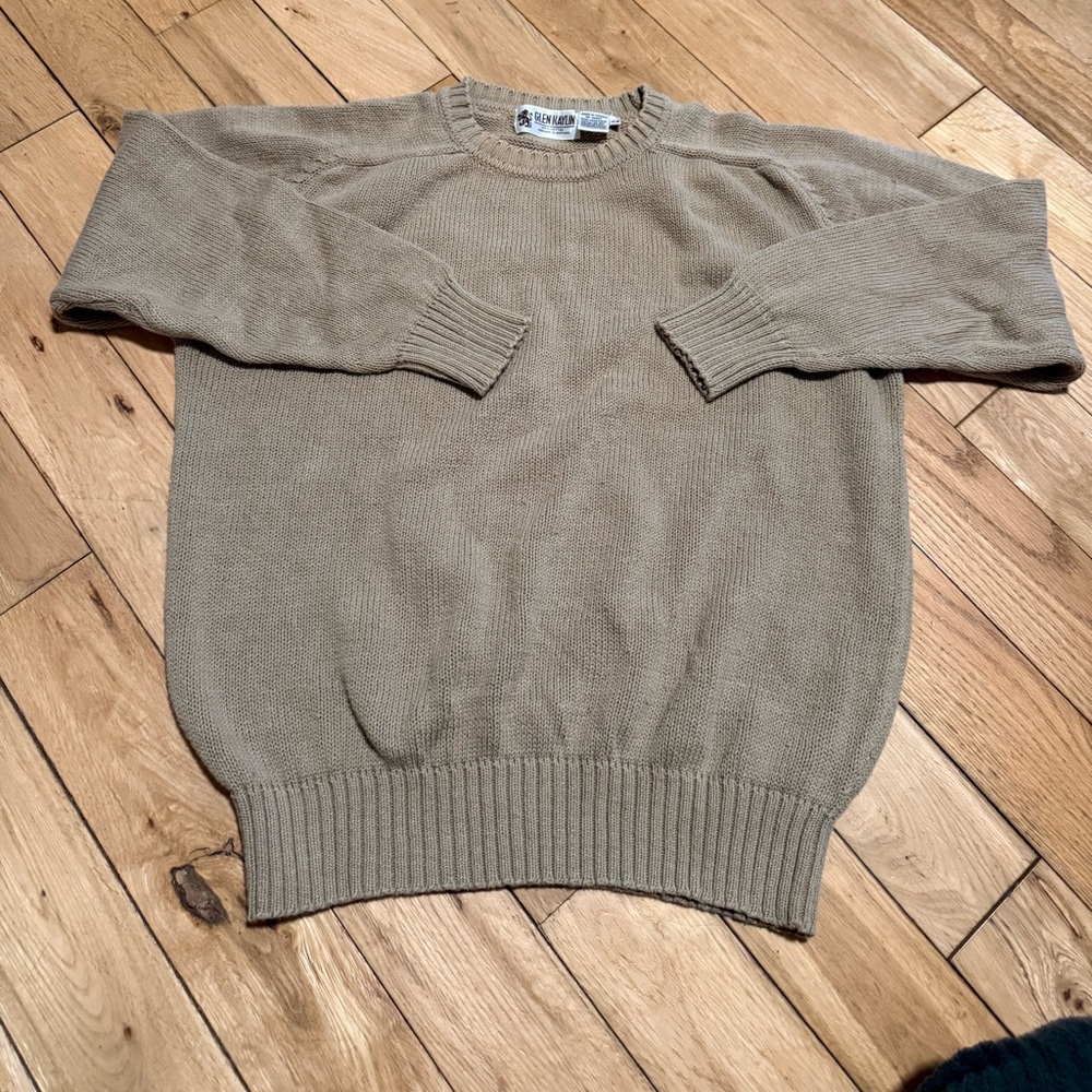 Glen Kaylin Vintage Cotton Crewneck Sweater